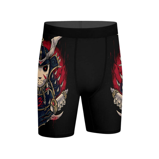 Jason Voorhees Samurai Compression Shorts - BattleFitGear