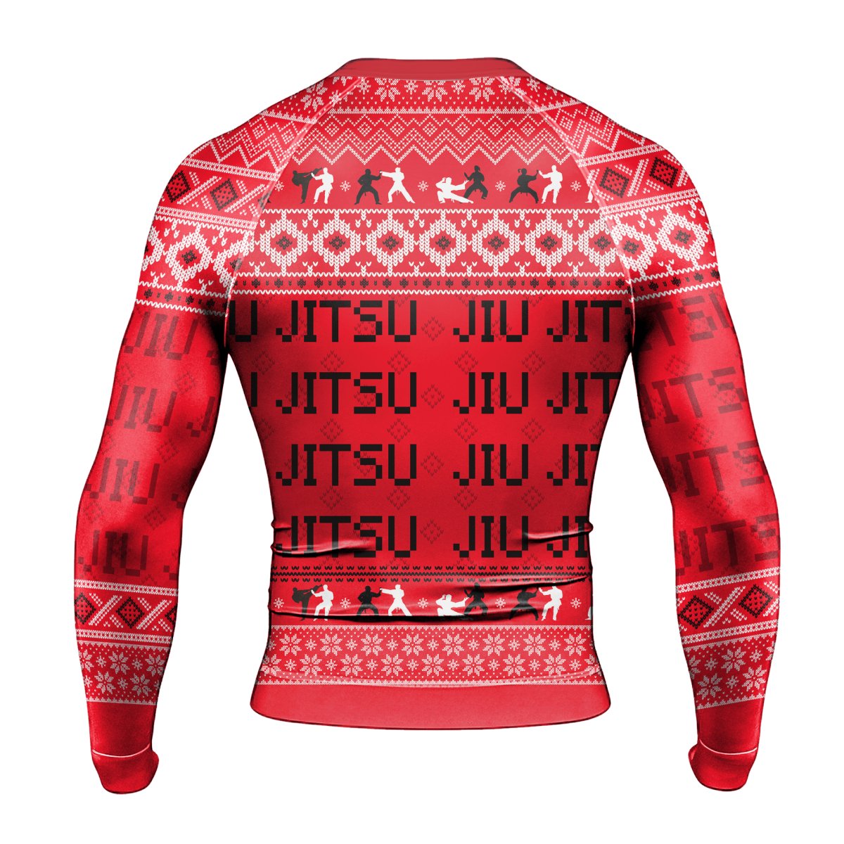 Jesus Jiu Jitsu Men's Long Sleeve Rash Guard - BattleFitGear