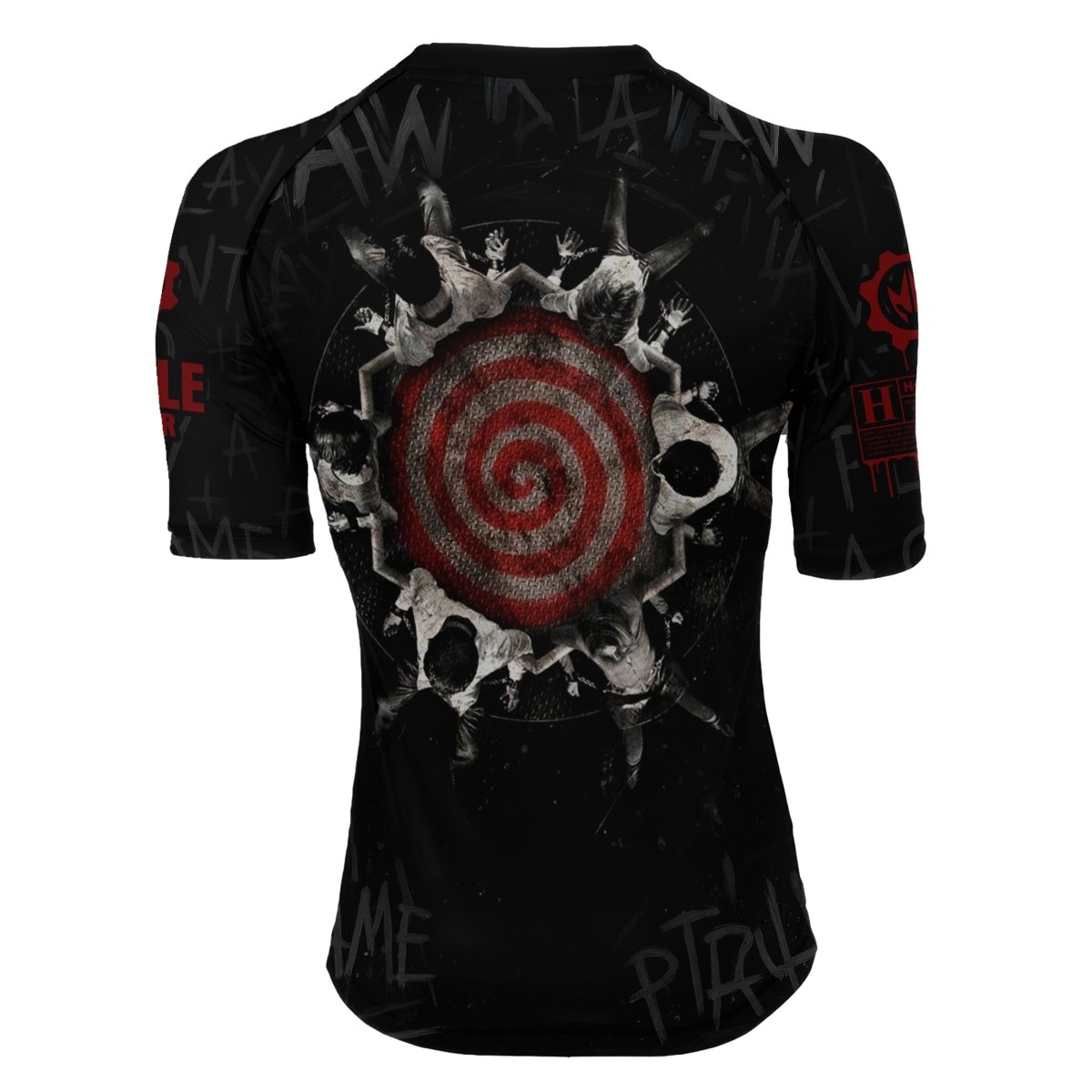 Jigsaw Game Women's Short Sleeve Rash Guard - BattleFitGear