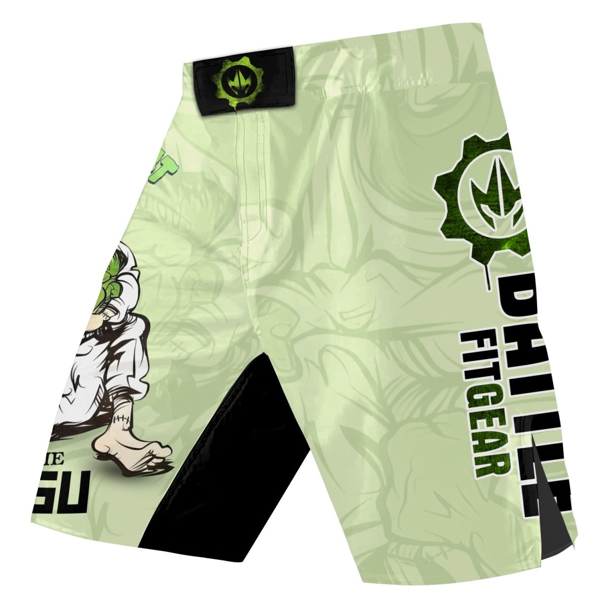 Jiu Jitsu Frankenstein Fight Shorts - BattleFitGear