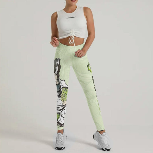Jiu Jitsu Frankenstein Leggings - BattleFitGear