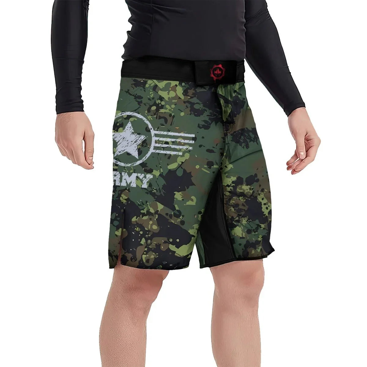 Jungle Army Fight Shorts - Main Image