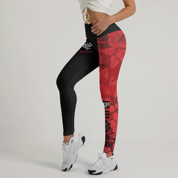 Orchid Series Red Leggings