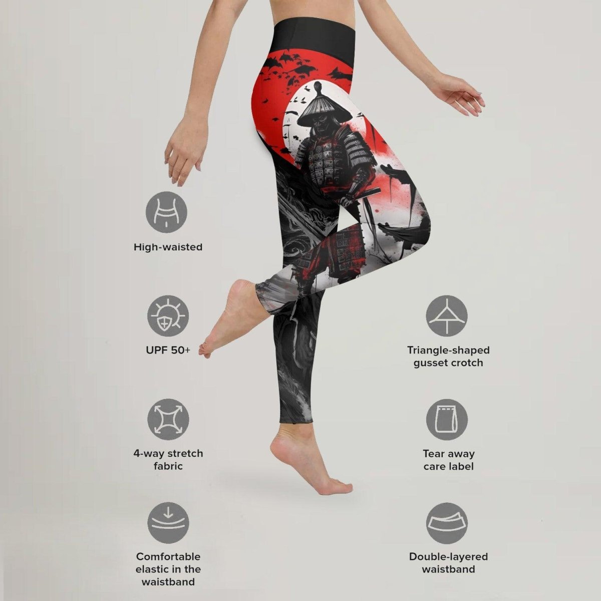 Samurai Musashi Leggings - BattleFitGear