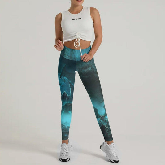 Crew Of Chulhu Leggings - BattleFitGear