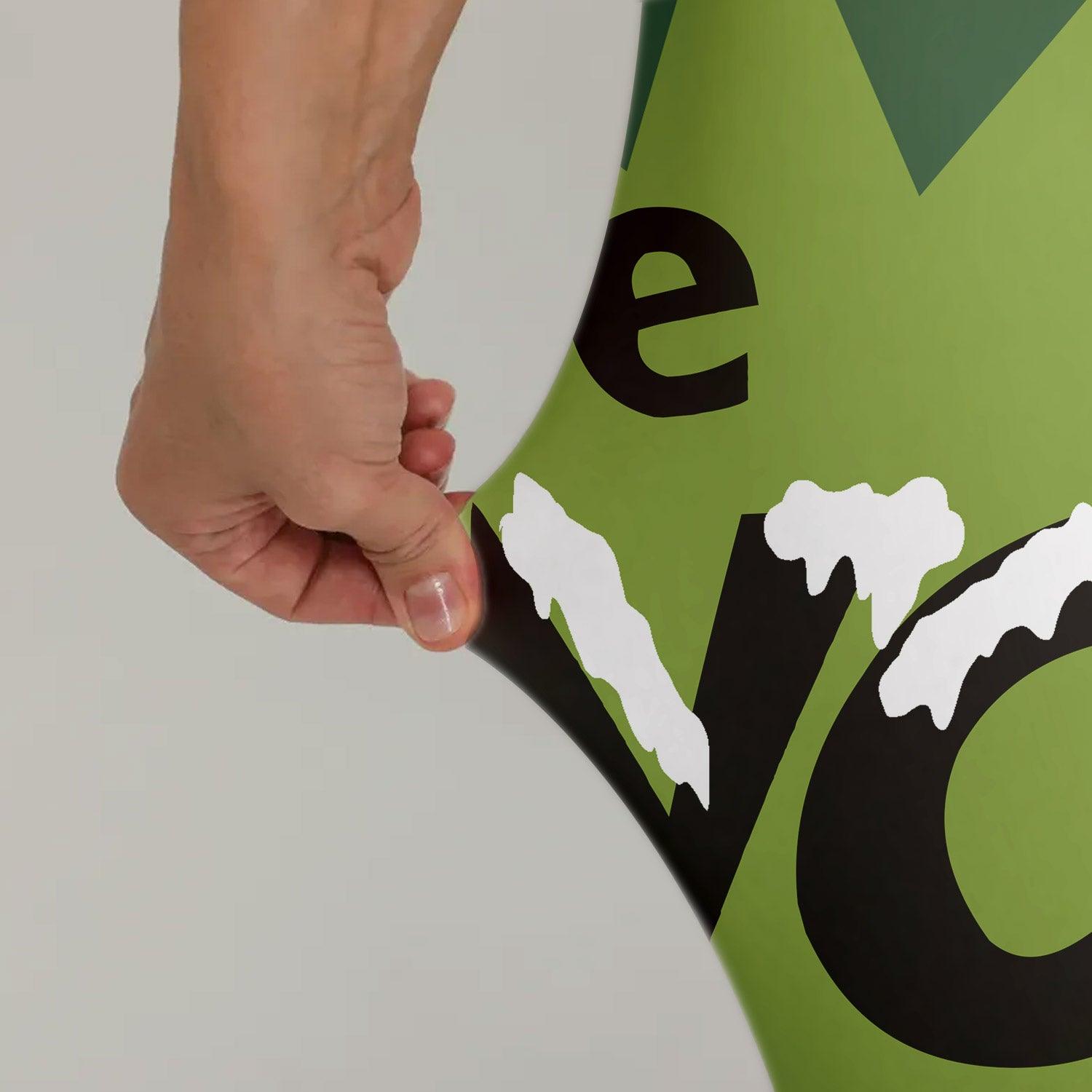 Grinch Santa Clause Leggings - BattleFitGear