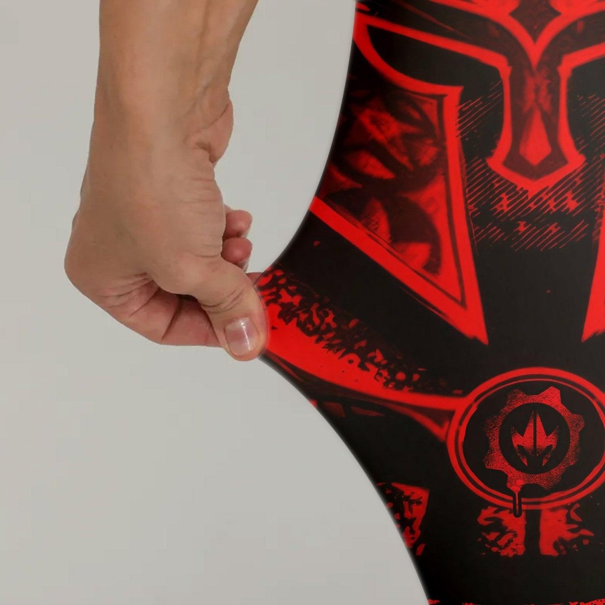 Spartan Red Leggings - BattleFitGear
