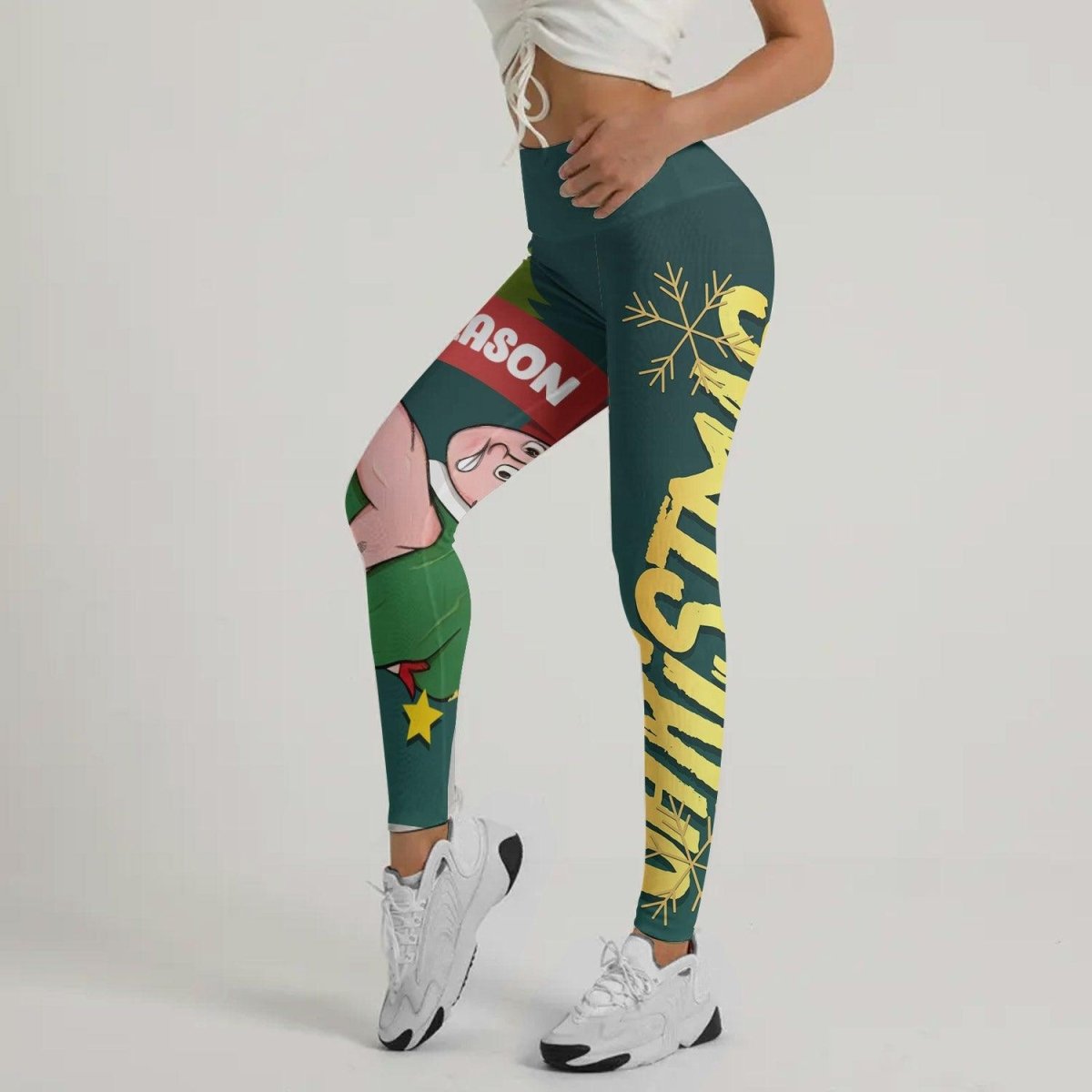 Santa Submission Leggings - BattleFitGear