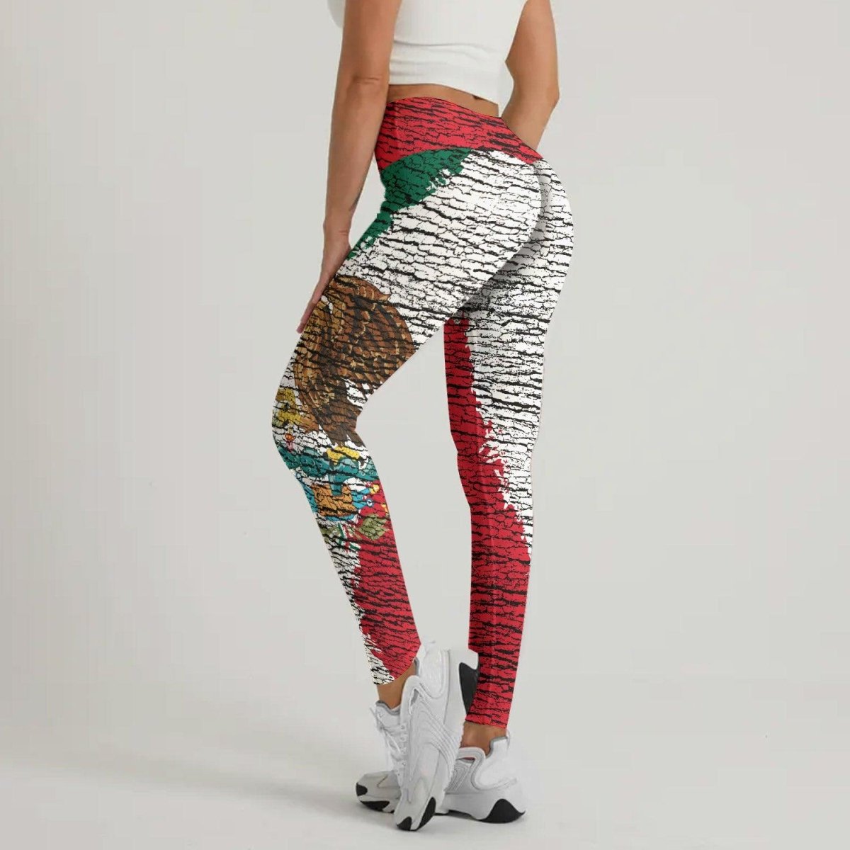 Mexico Flag Leggings - BattleFitGear