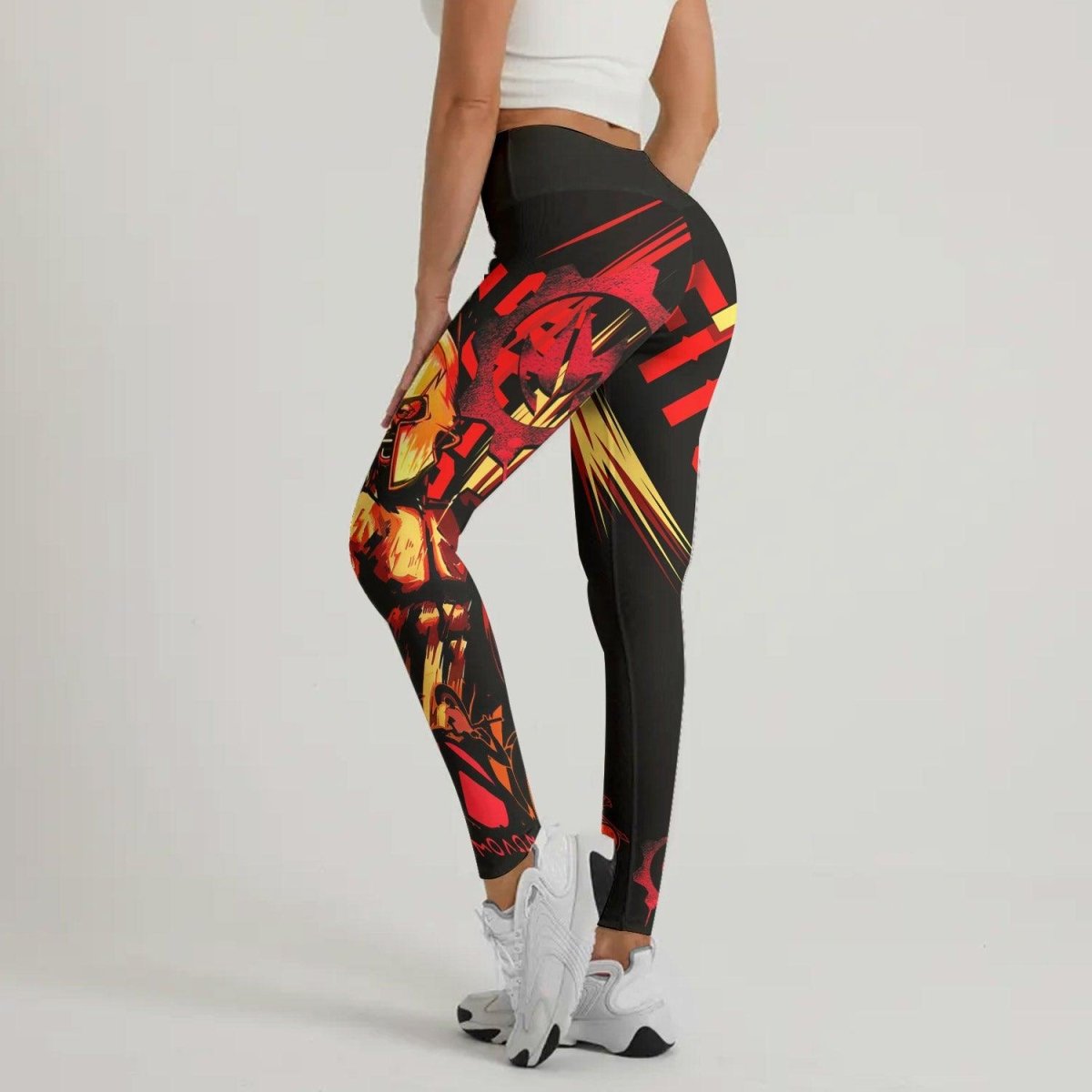 Spartan "Molon Labe" Leggings - BattleFitGear