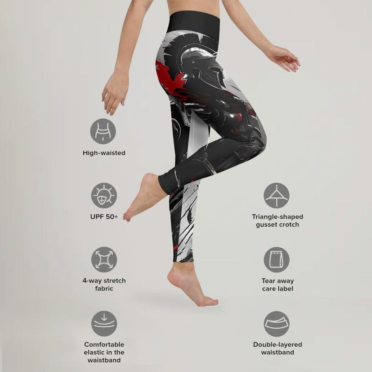 Spartan Warrior Soul Leggings - BattleFitGear