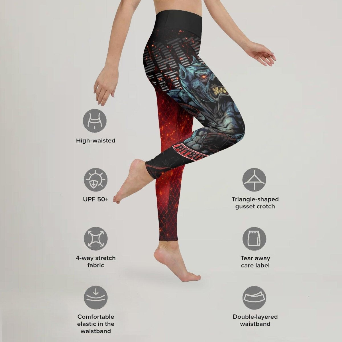 Pitbull Leggings - BattleFitGear
