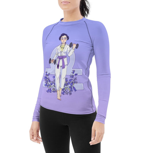Libra Mom Women's Long Sleeve Rash Guard - BattleFitGear