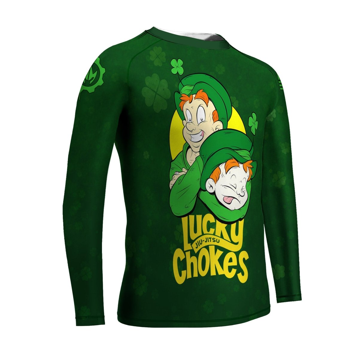 Lucky Jiu - Jitsu Choke Kids Rash Guard - BattleFitGear