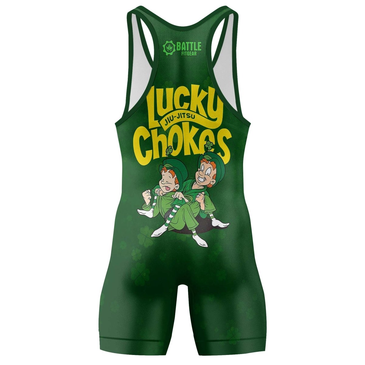 Lucky Jiu - Jitsu Choke Wrestling Singlets - BattleFitGear
