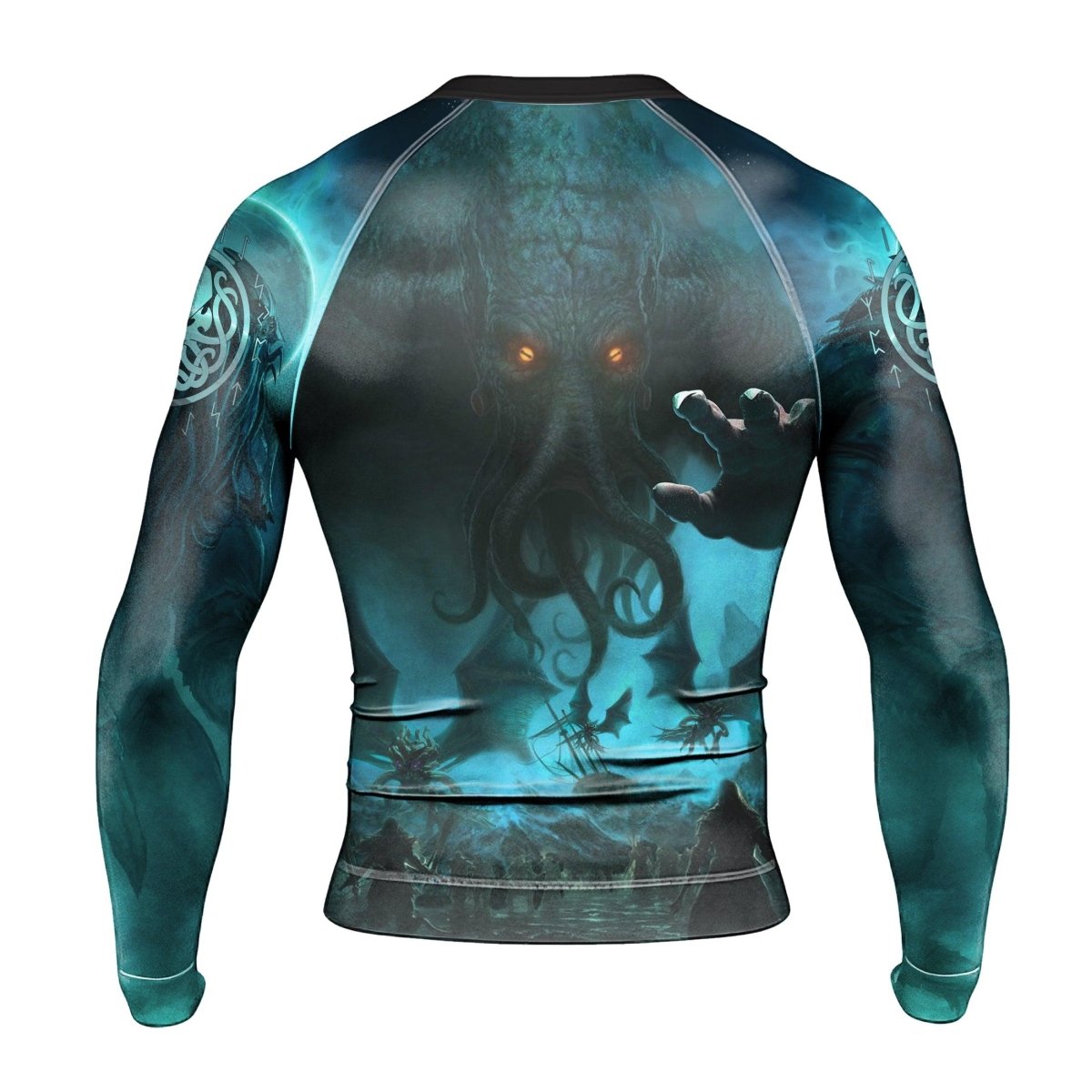 Crew Of Cthulhu Long Sleeve Rash Guard - BattleFitGear