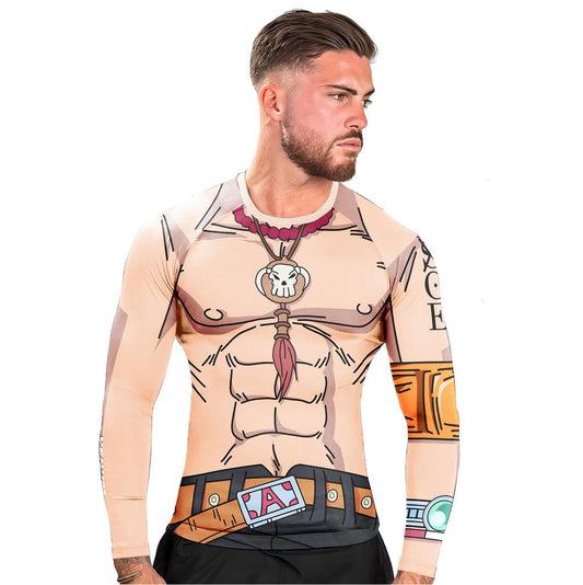 Battlefitgear Ace One Piece Long Sleeve Rash Guard