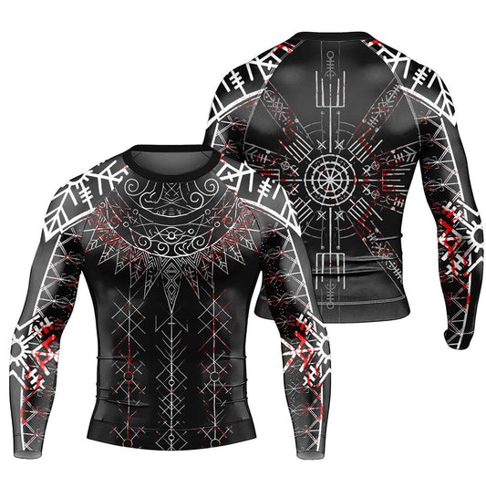Sol Rune Men's Long Sleeve Rash Guard