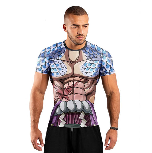 Battlefitgear Kaido One Piece Short Sleeve Rash Guard