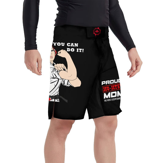 Mom Jiu - Jitsu Fight Shorts - BattleFitGear