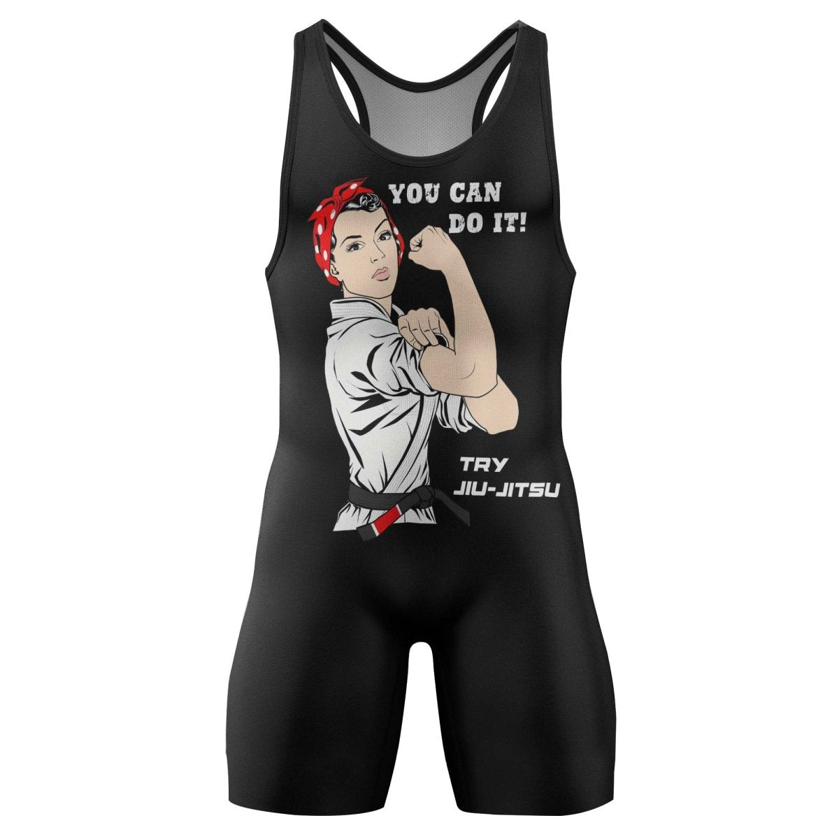 Mom Jiu - Jitsu Wrestling Singlets - BattleFitGear