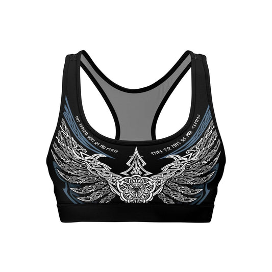 Muninn Eagle Women's Padded Sports Bra - BattleFitGear