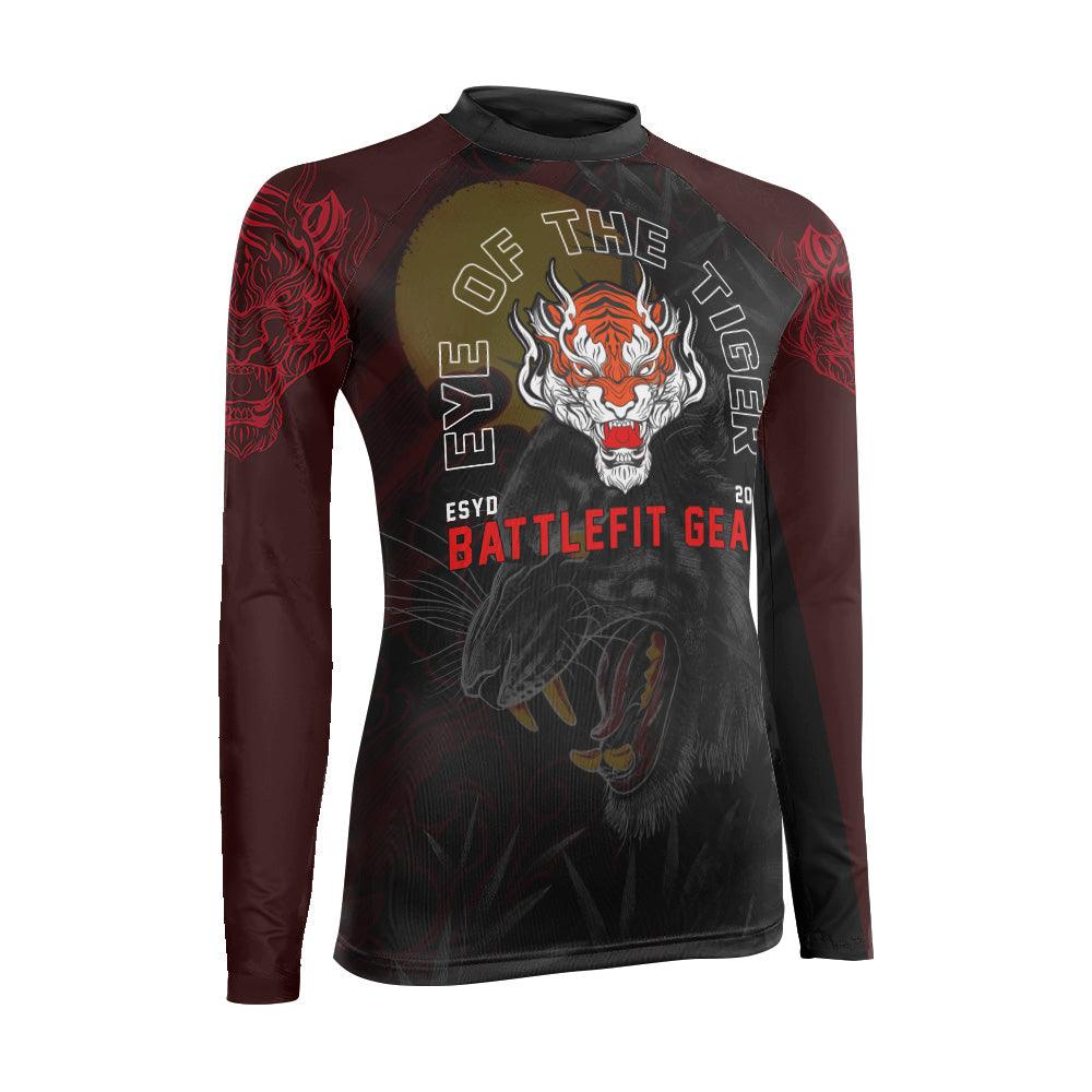 Shadow Tiger Women's Long Sleeve Rash Guard