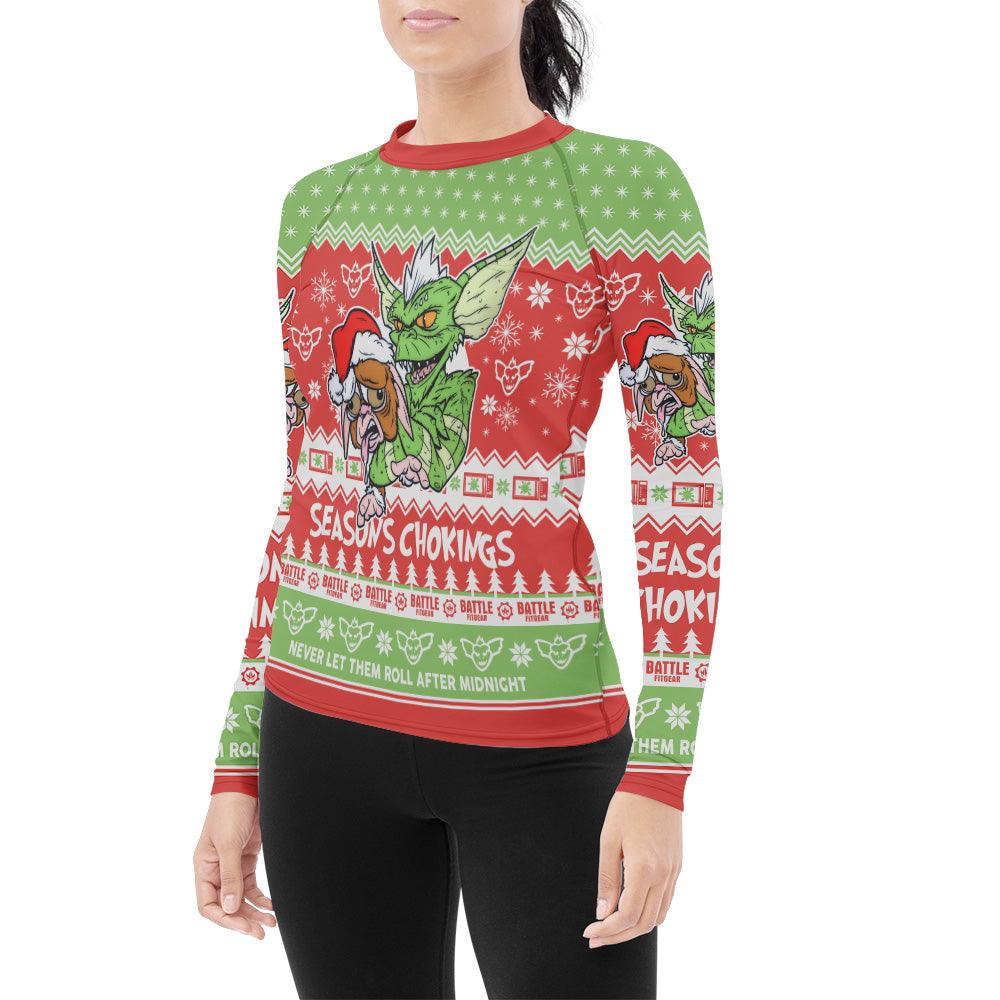 Seasons Chokings Goblin Women's Long Sleeve Rash Guard