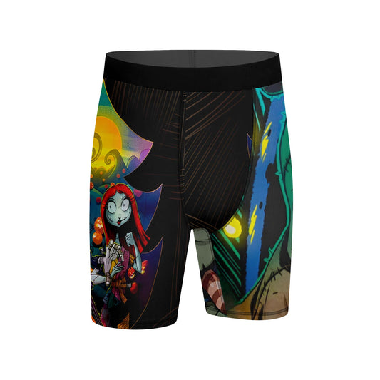Oogie Boogie Christmas Compression Shorts