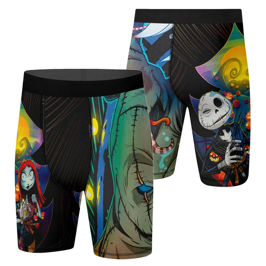 Oogie Boogie Christmas Compression Shorts
