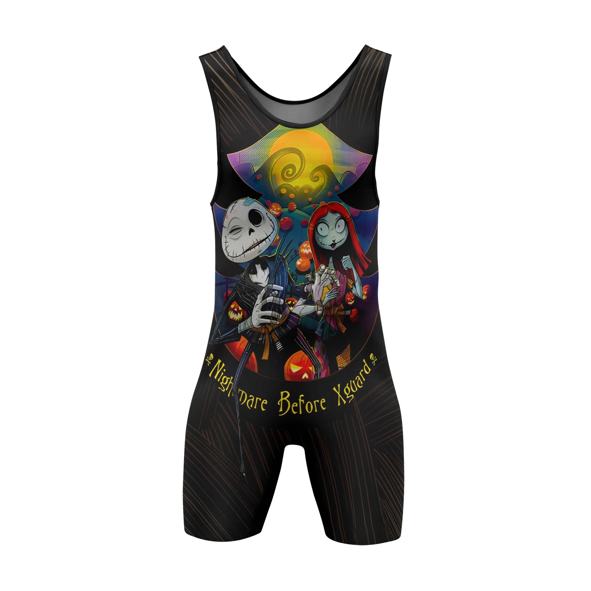 Oogie Boogie Christmas Wrestling Singlets