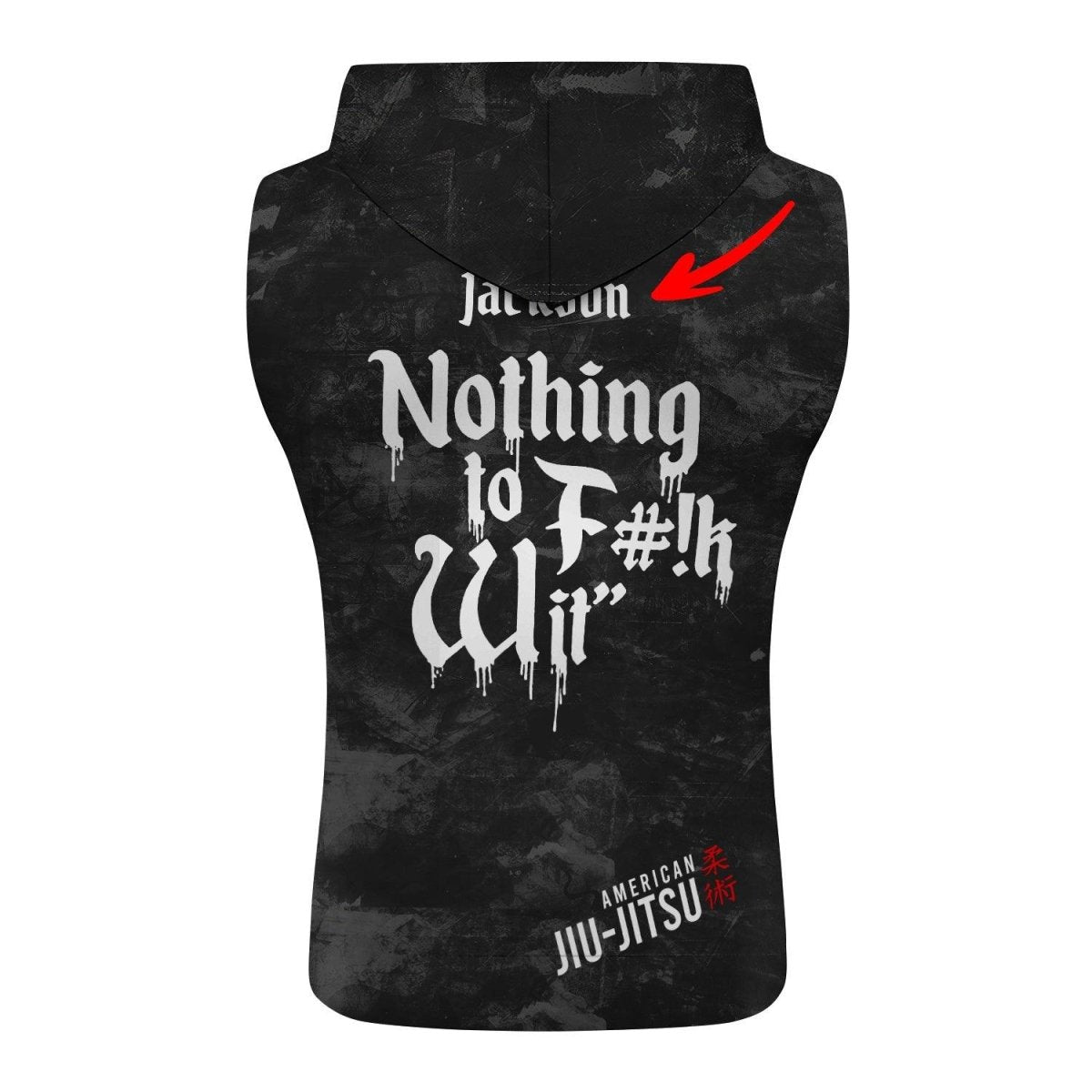 Personalized Painting American Flag Sleeveless Pullover & Zip Hoodie - BattleFitGear