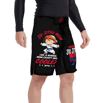 Proud Jiu - Jitsu Mom Fight Shorts - BattleFitGear