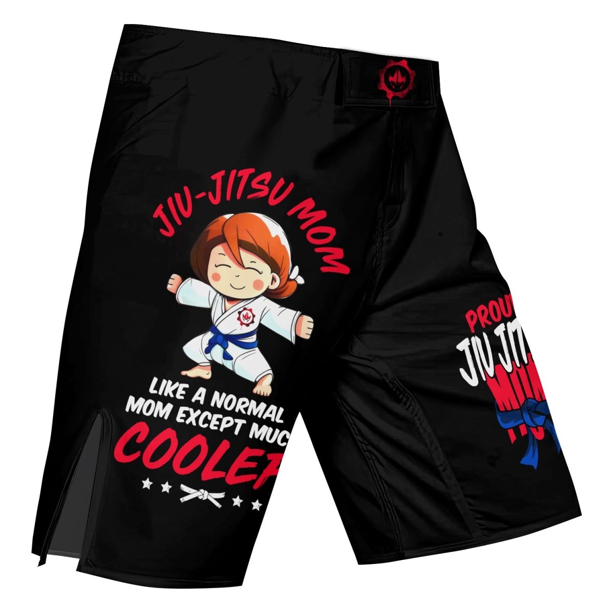 Proud Jiu - Jitsu Mom Fight Shorts - BattleFitGear