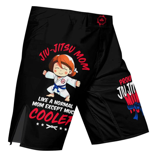 Proud Jiu - Jitsu Mom Fight Shorts - BattleFitGear