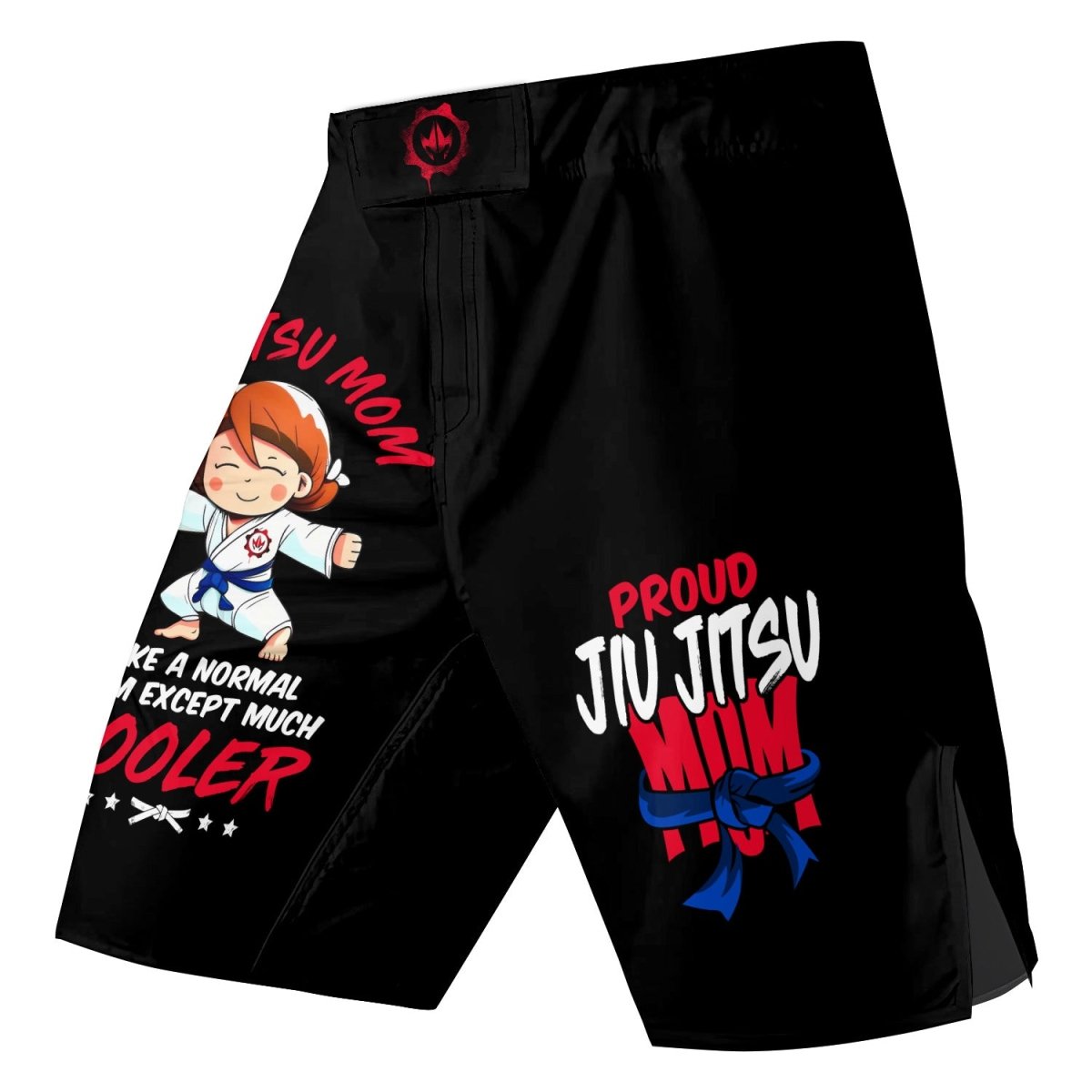 Proud Jiu - Jitsu Mom Fight Shorts - BattleFitGear