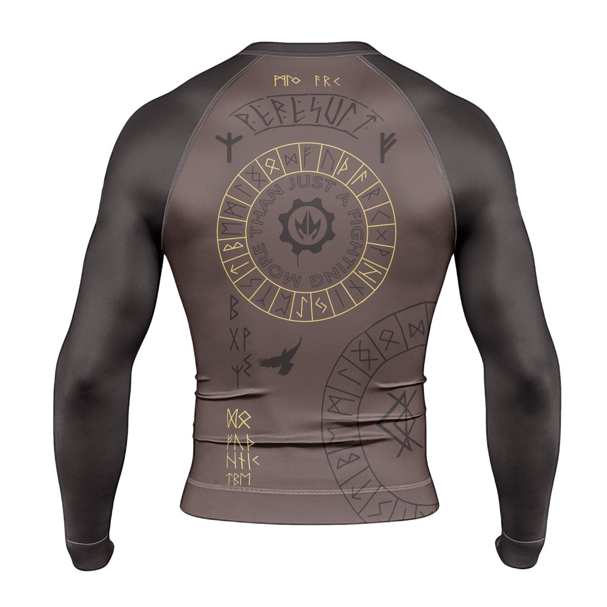Viking Valhalla Rune Long Sleeve Rash Guard - BattleFitGear