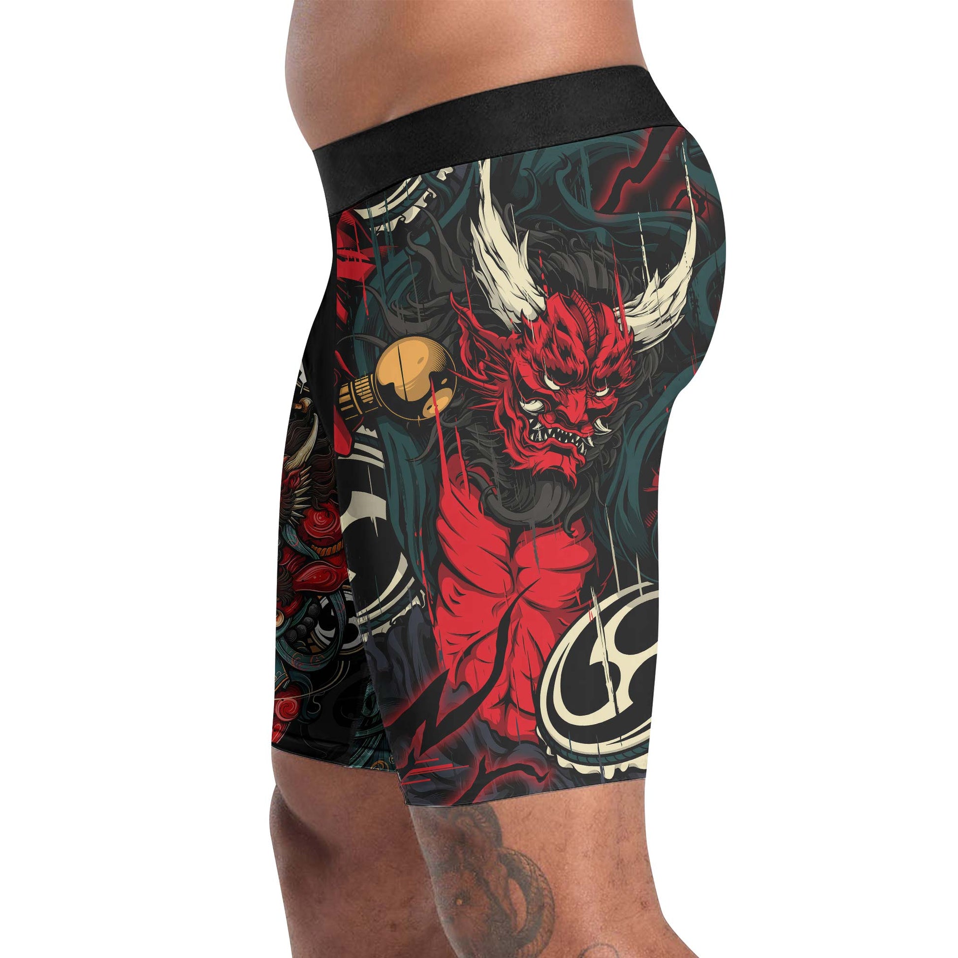 Raijin God Compression Shorts