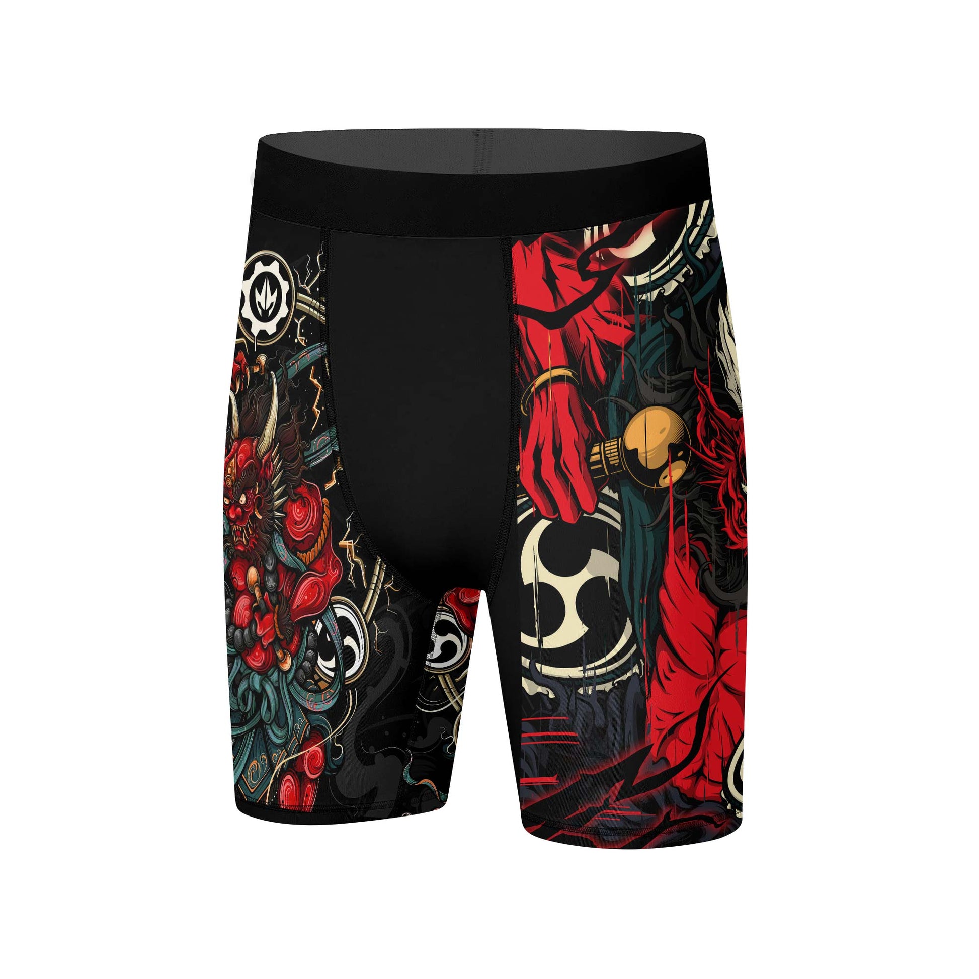 Raijin God Compression Shorts