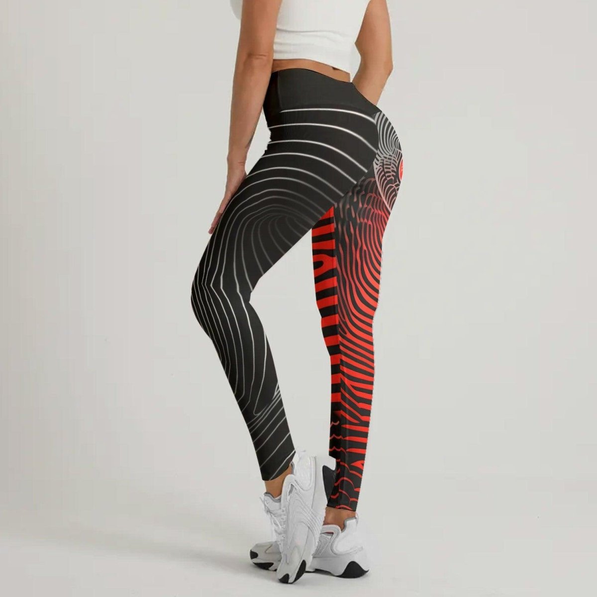 Red Eyes Snake Leggings - BattleFitGear