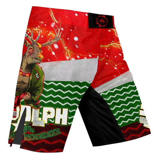 Hu - Dolph Christmas Fight Shorts - BattleFitGear