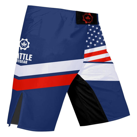 American Flag Fight Shorts - BattleFitGear