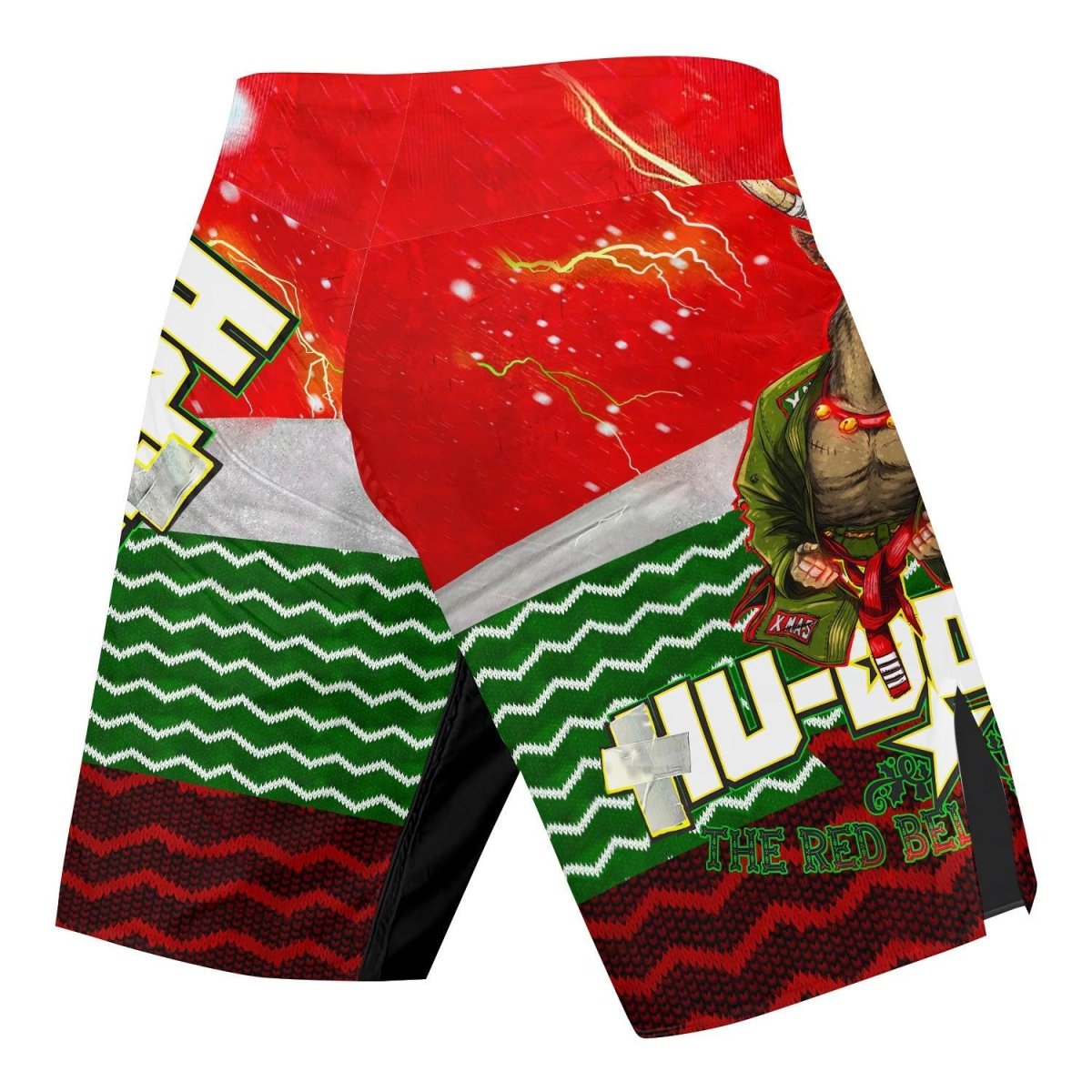 Hu - Dolph Christmas Fight Shorts - BattleFitGear