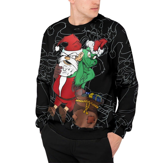 Grinch Christmas Sweatshirt - BattleFitGear