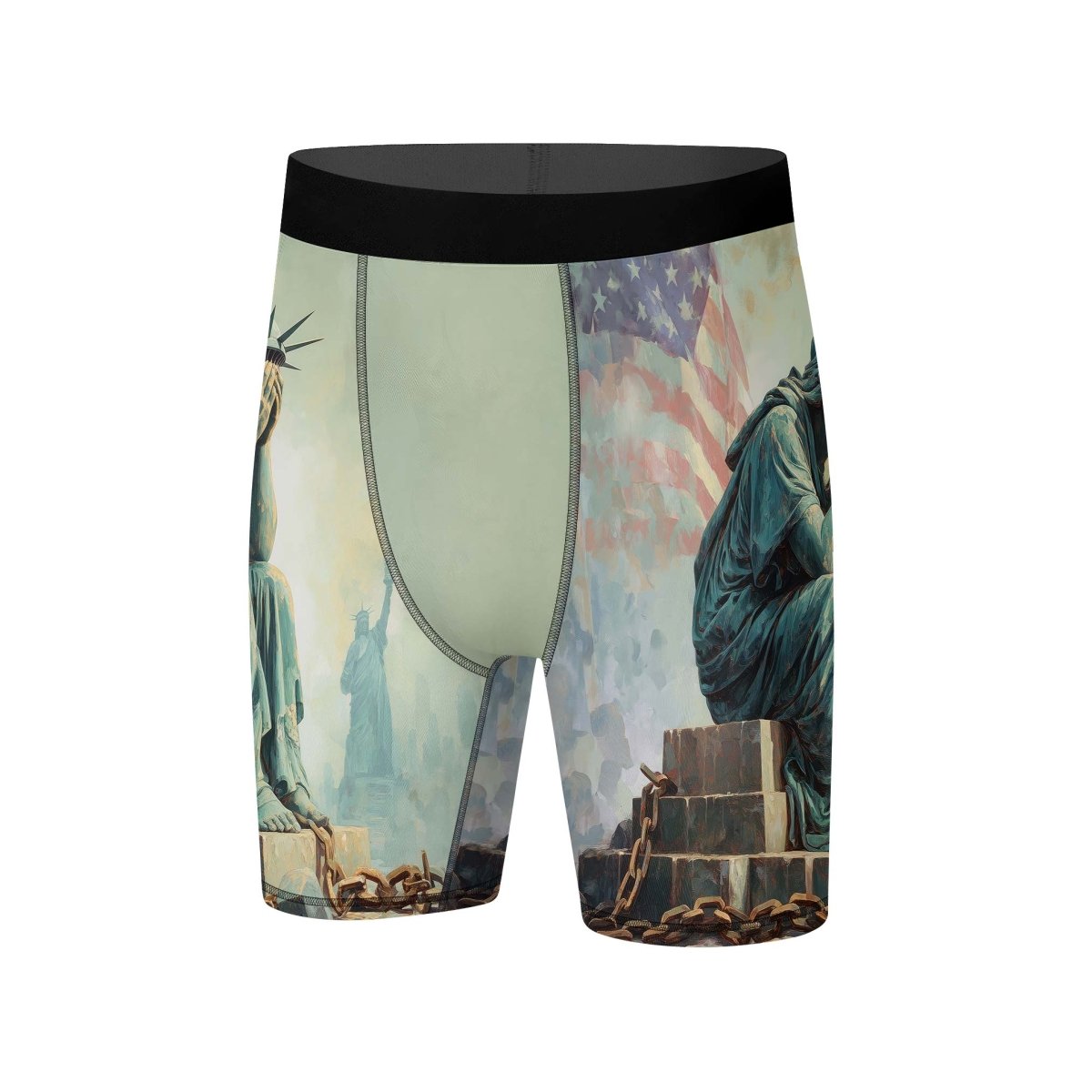Sadness Liberty Compression Shorts - BattleFitGear