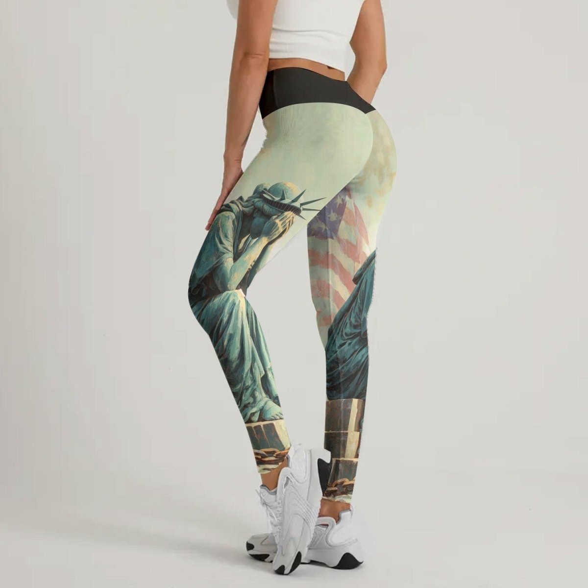 Sadness Liberty Leggings - BattleFitGear