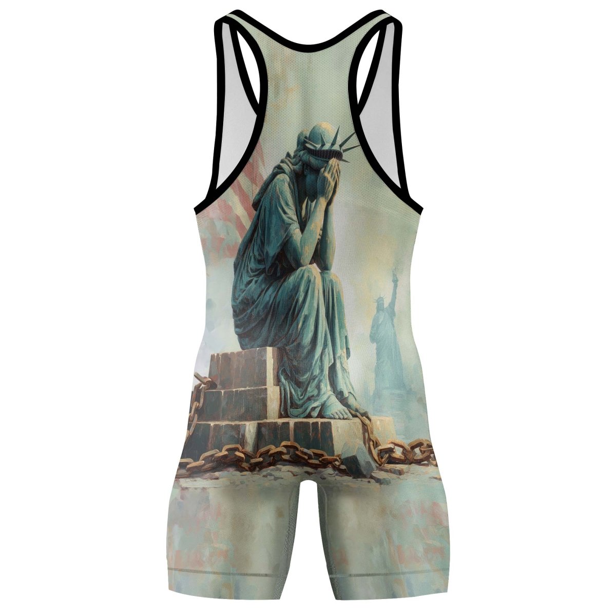 Sadness Liberty Wrestling Singlets - BattleFitGear