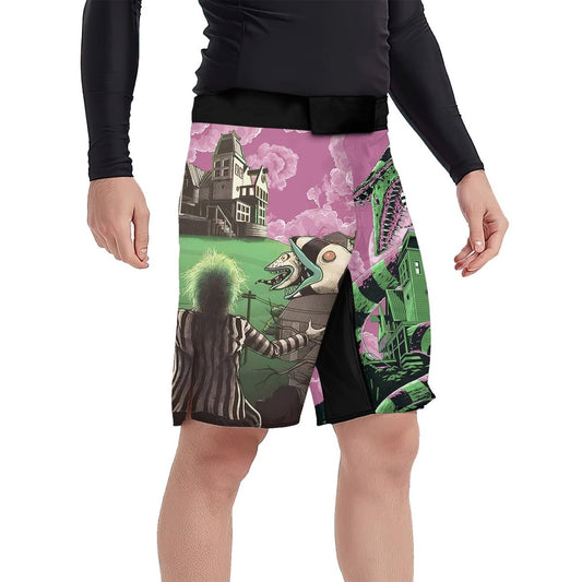 Sandworm Beetlejuice Fight Shorts - BattleFitGear