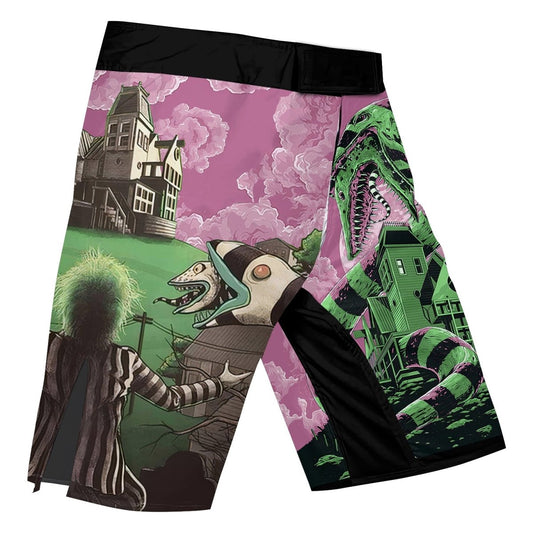 Sandworm Beetlejuice Fight Shorts - BattleFitGear