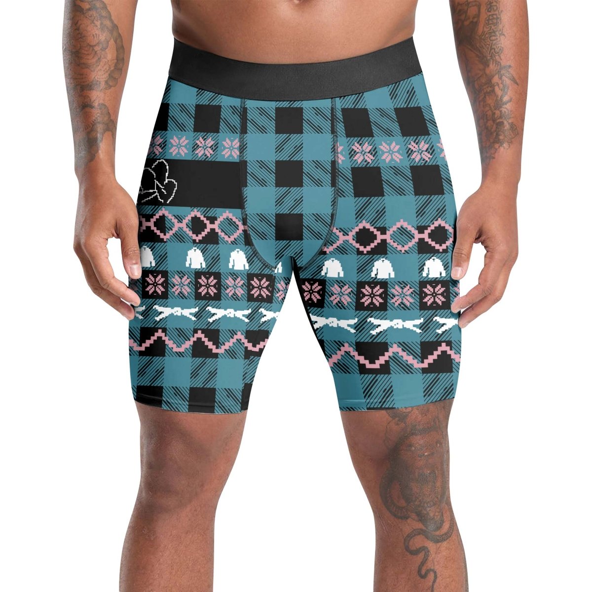 Save The Neck For Me Compression Shorts - BattleFitGear